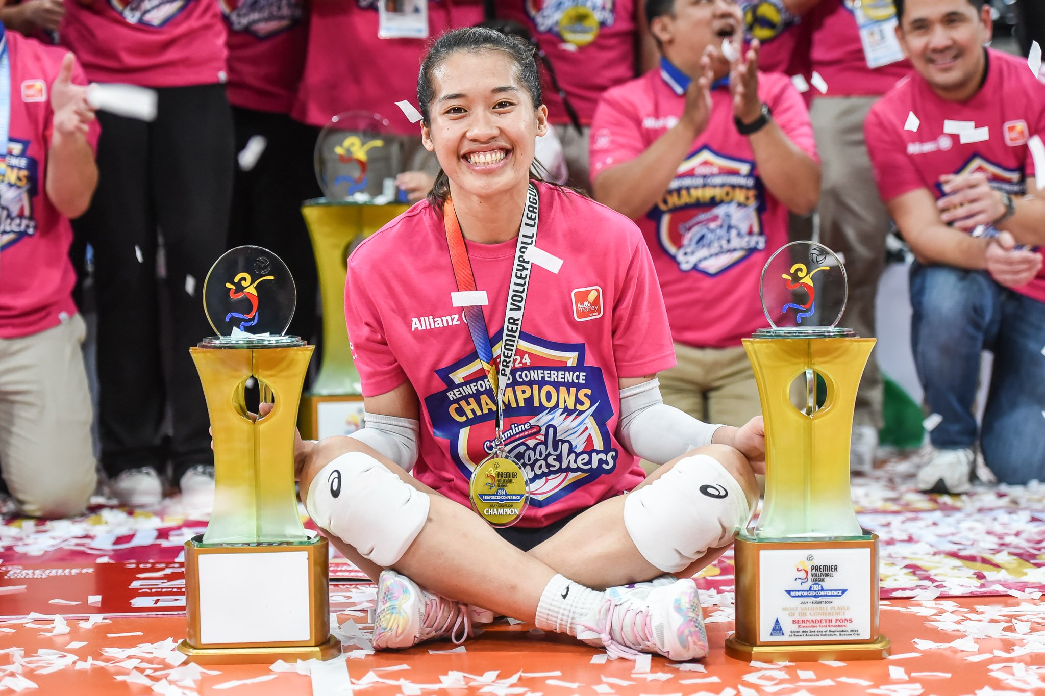 Bernadeth Pons named Reinforced Conference MVP 